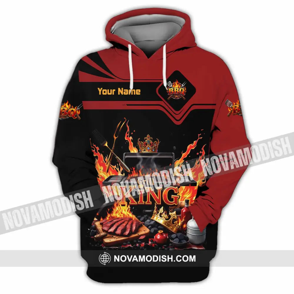 Unisex Shirt - Custom Grill King Shirt - Hoodie / S - T-shirt