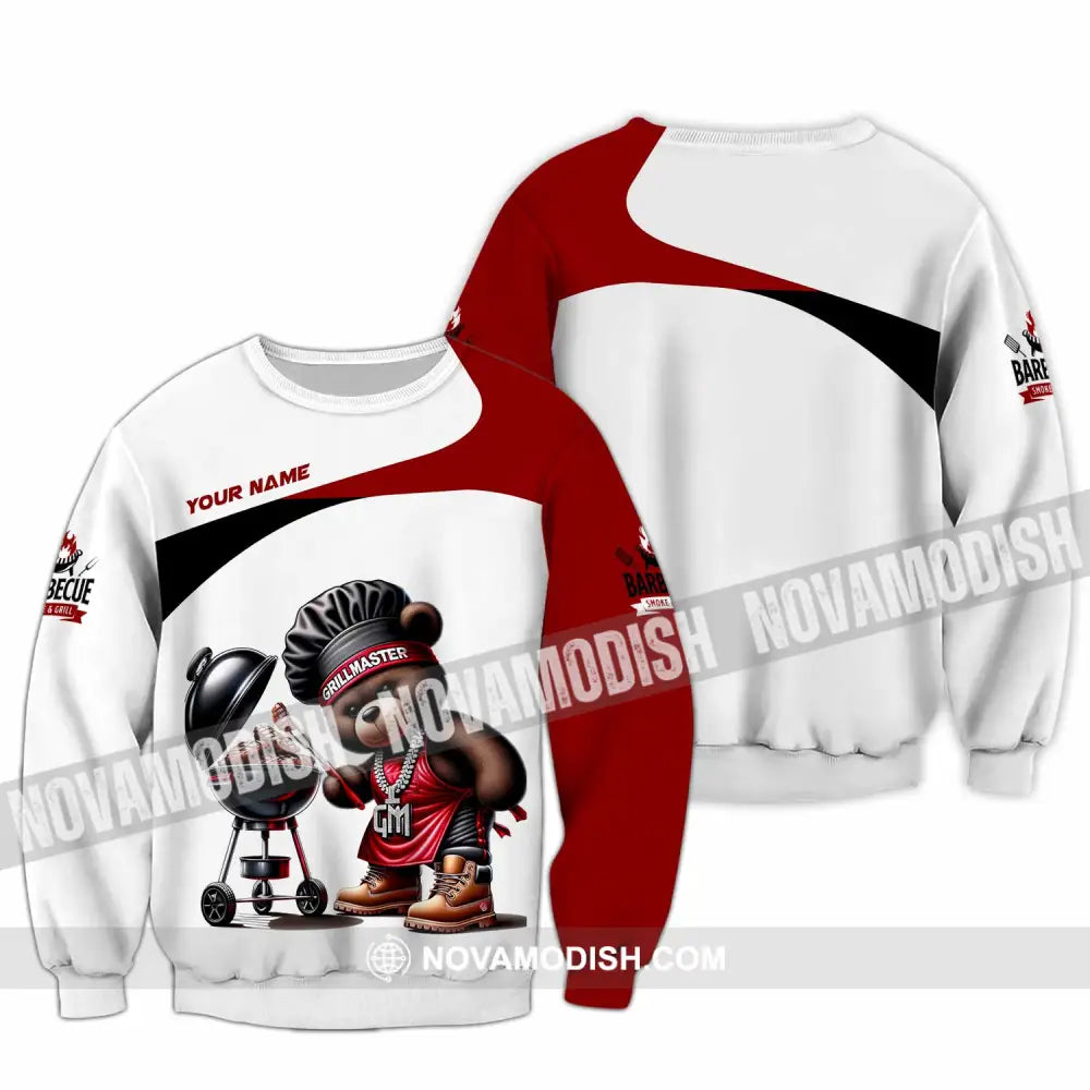 Unisex Shirt - Custom Grill Master Barbecue Shirt Long Sleeve / S T-shirt