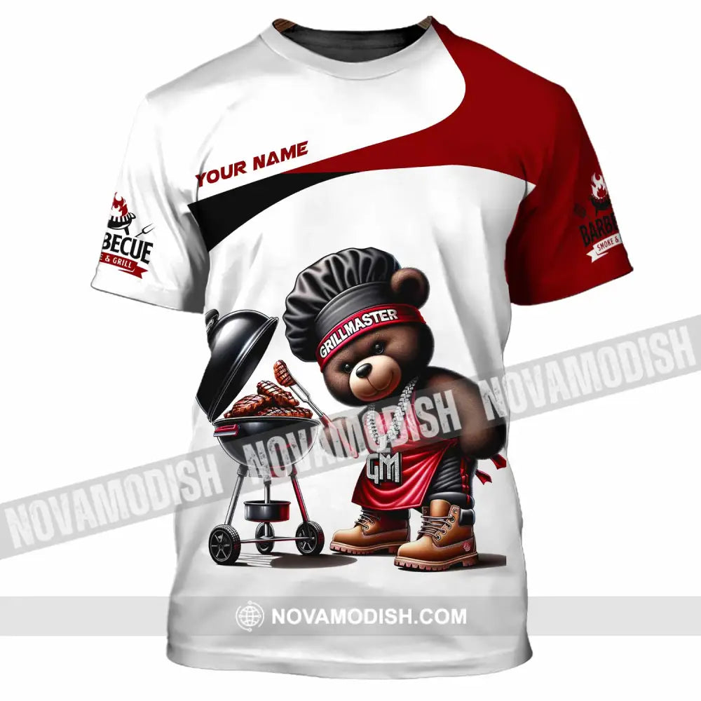 Unisex Shirt - Custom Grill Master Barbecue Shirt T-Shirt / S T-shirt