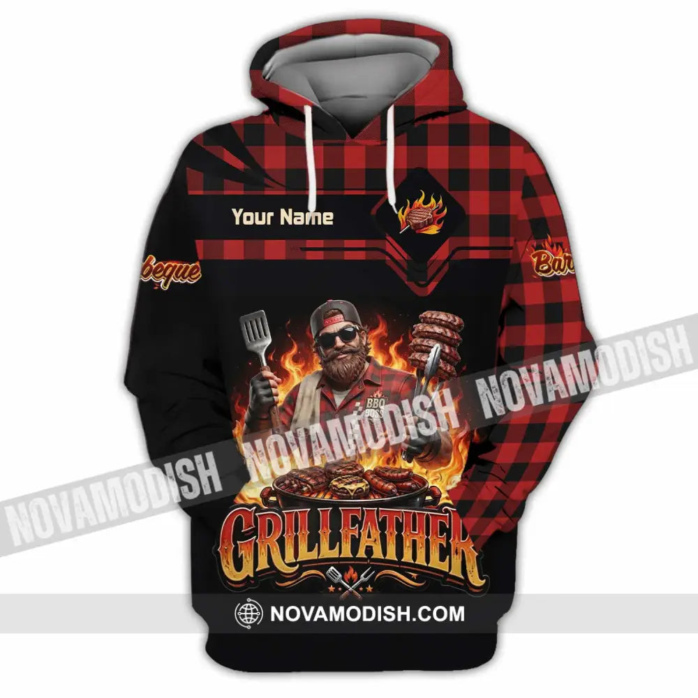 Unisex Shirt - Custom Grillfather Shirt - Hoodie / S - T-shirt