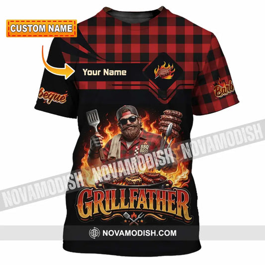 Unisex Shirt - Custom Grillfather Shirt - T-shirt