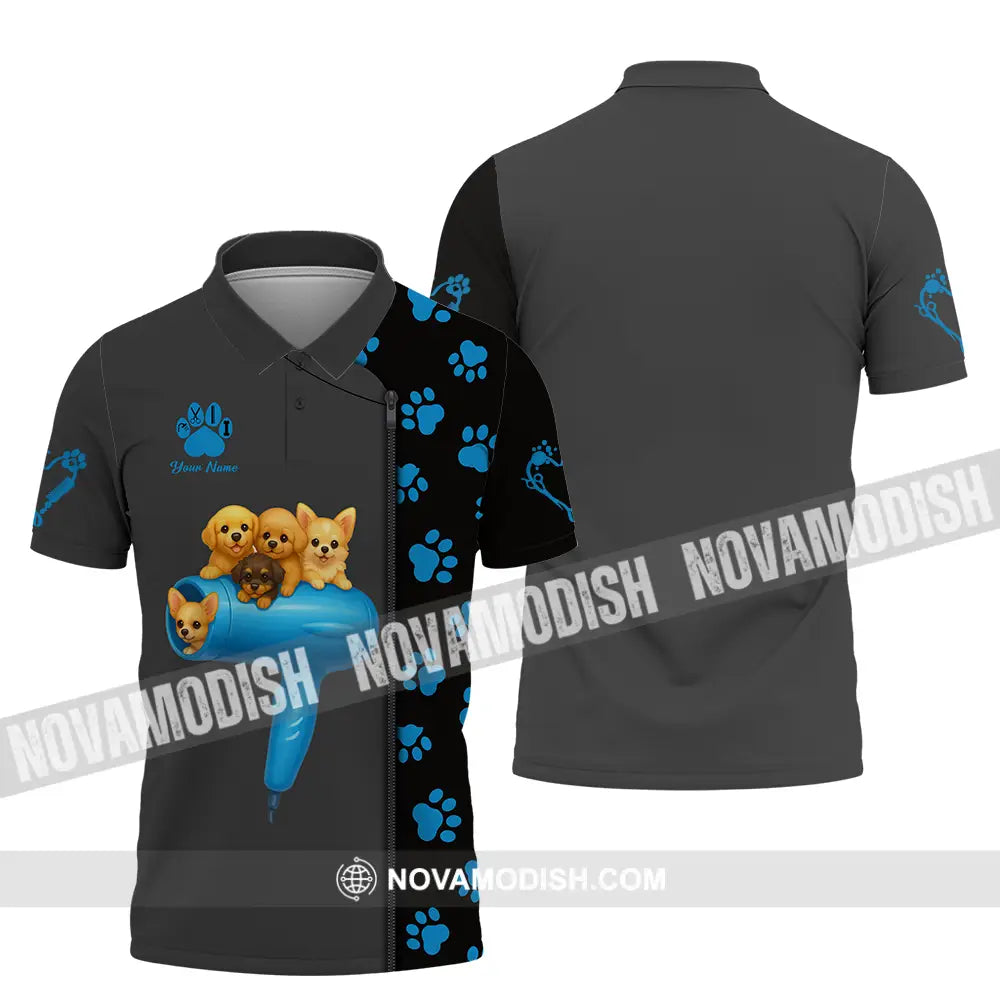 Unisex Shirt - Custom Groomers Shirt Polo Shirt / S T-shirt