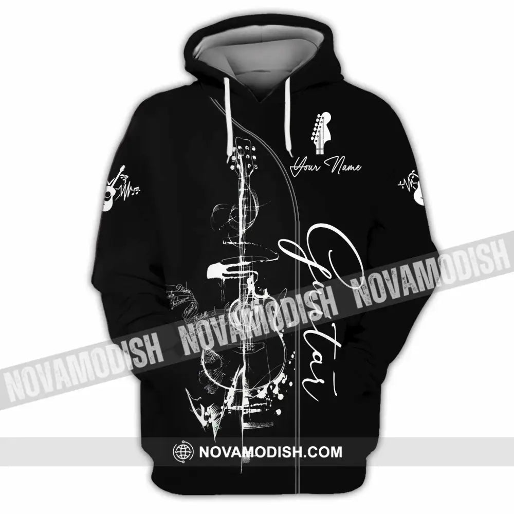 Unisex Shirt - Custom Guitar 3D Shirt - Hoodie / S - T-shirt