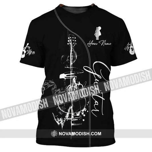 Unisex Shirt - Custom Guitar 3D Shirt - T-Shirt / S - T-shirt