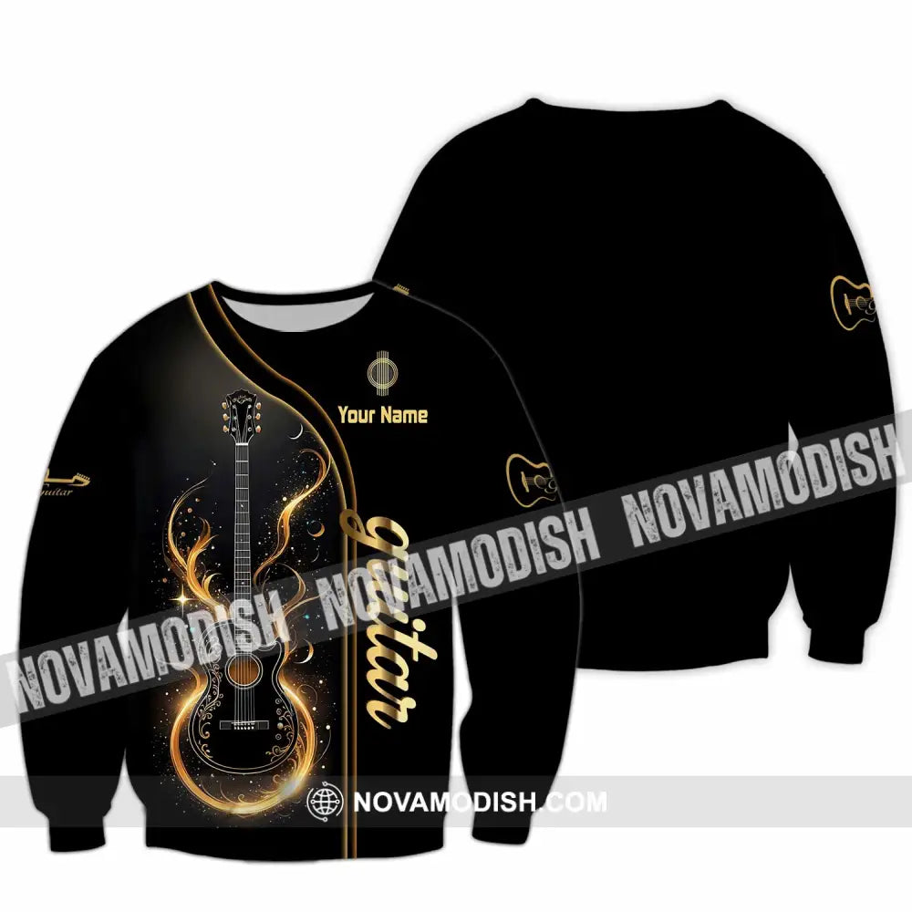 Unisex Shirt - Custom Guitar Shirt - Long Sleeve / S - T-shirt