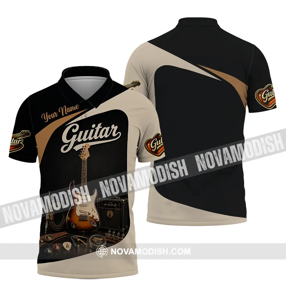 Unisex Shirt - Custom Guitar Shirt - Polo Shirt / S - T-shirt