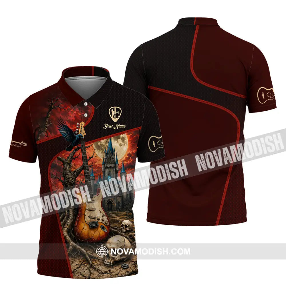 Unisex Shirt - Custom Guitar Shirt - Polo Shirt / S - T-shirt