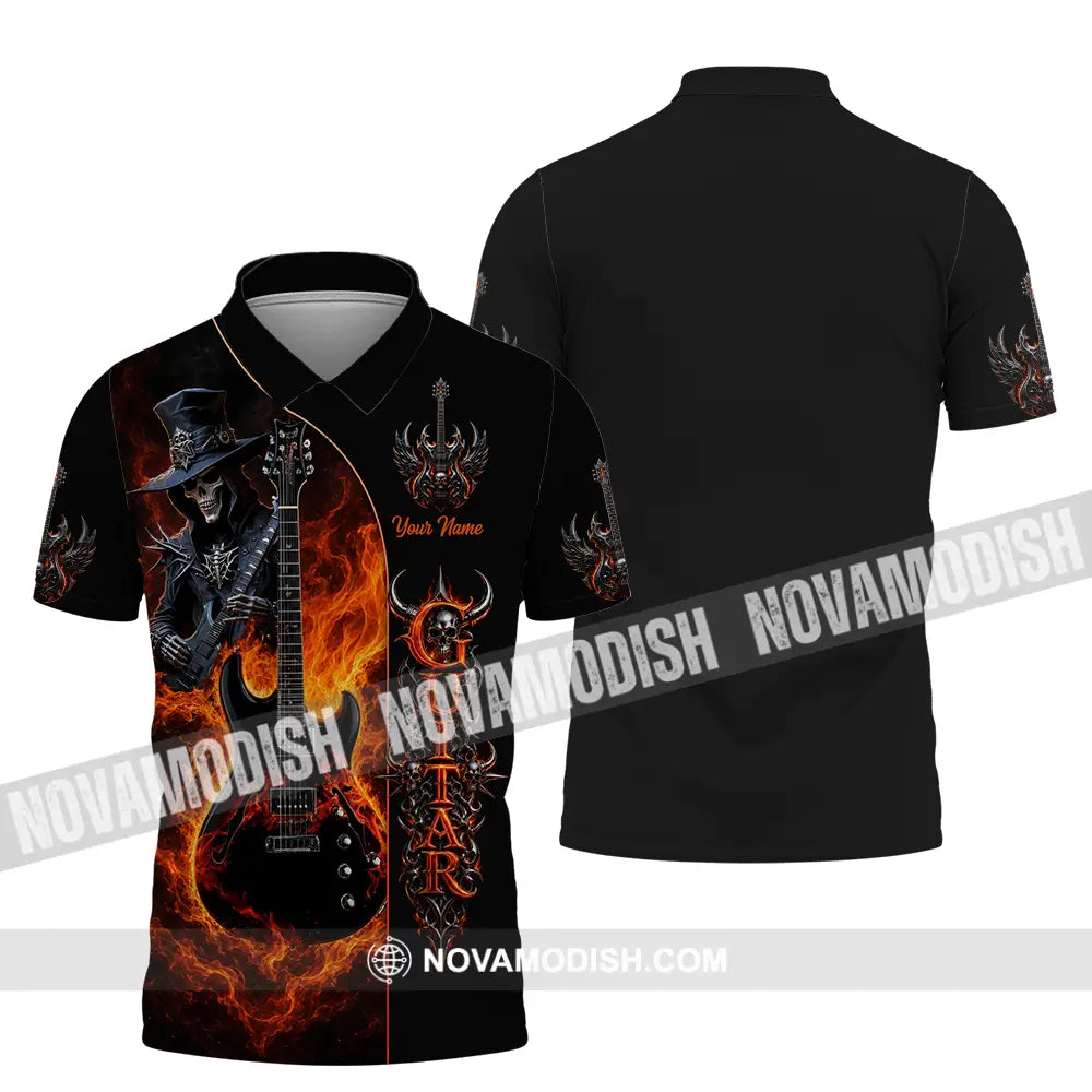 Unisex Shirt - Custom Guitar Shirt - Polo Shirt / S - T-shirt