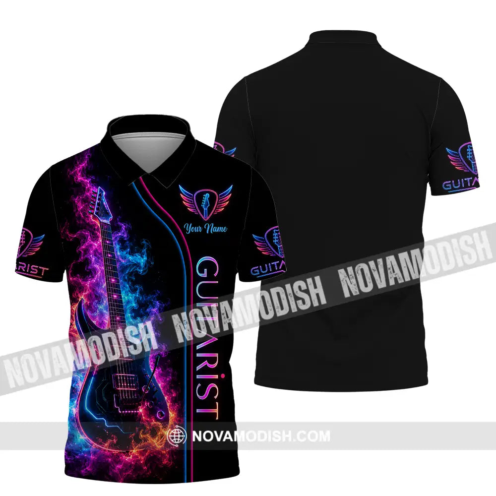 Unisex Shirt - Custom Guitar Shirt - Polo Shirt / S - T-shirt