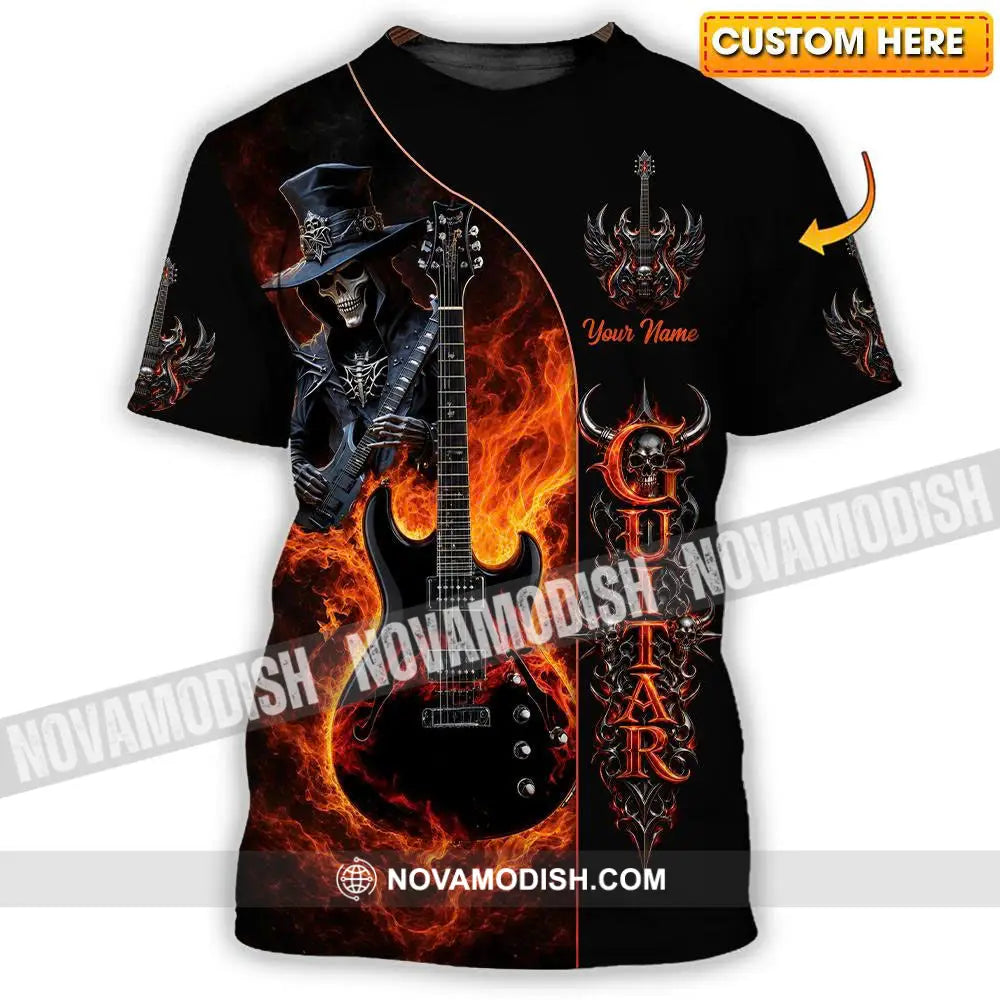 Unisex Shirt - Custom Guitar Shirt - T-shirt