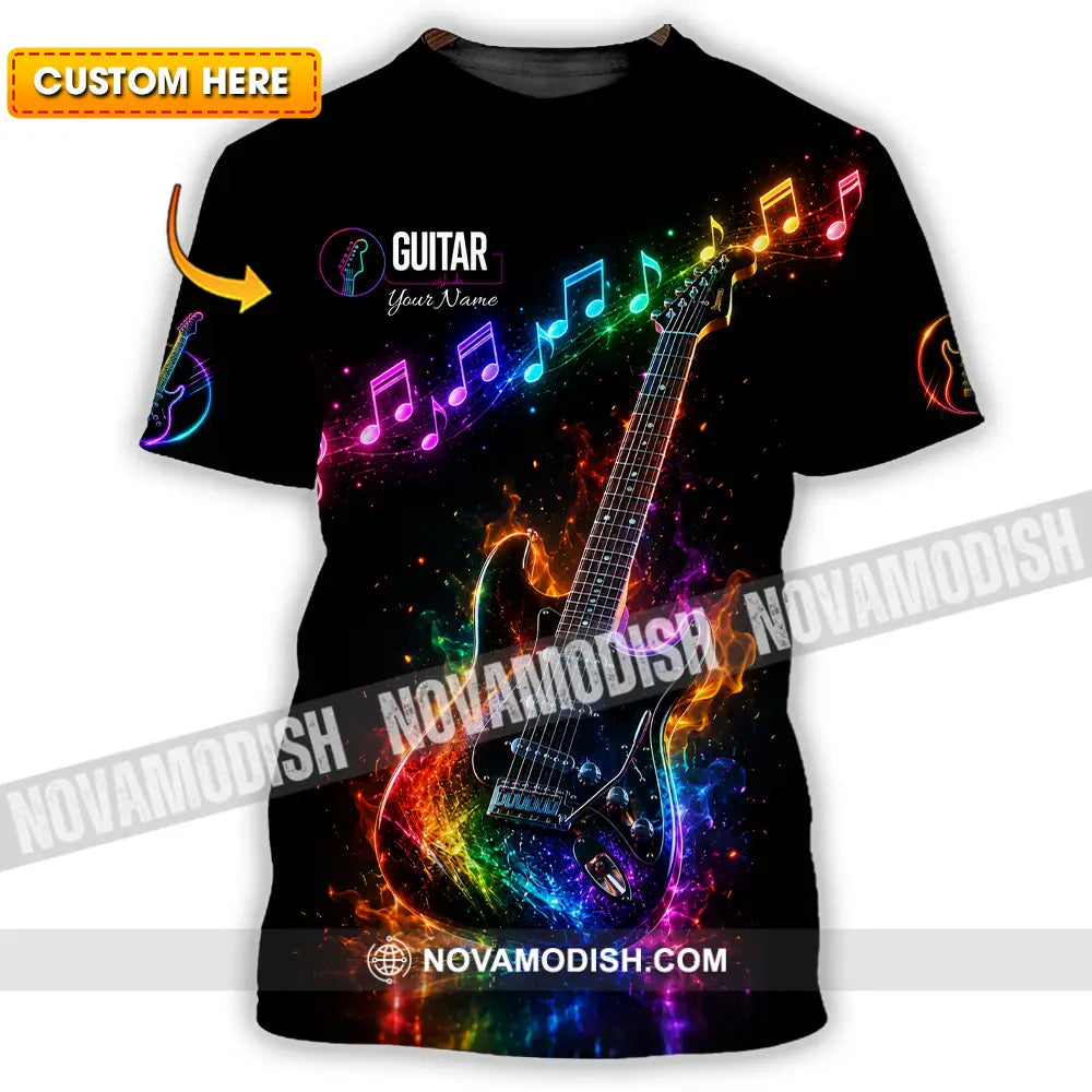 Unisex Shirt - Custom Guitar Shirt - T-shirt