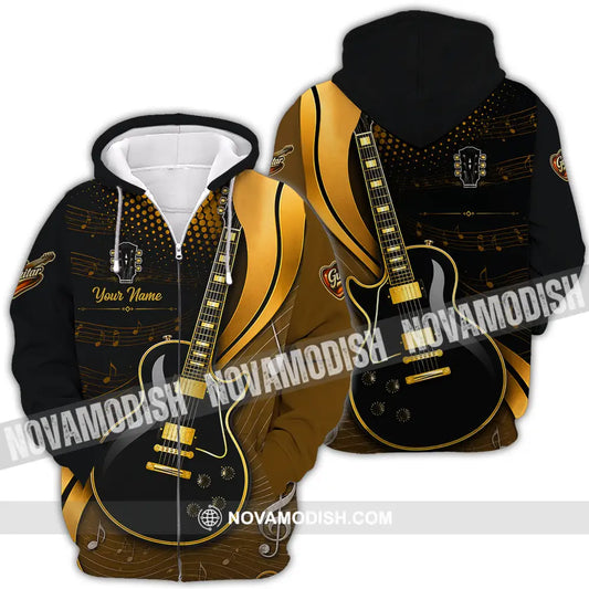 Unisex Shirt - Custom Guitar Shirt - Zipper Hoodie / S - T-shirt