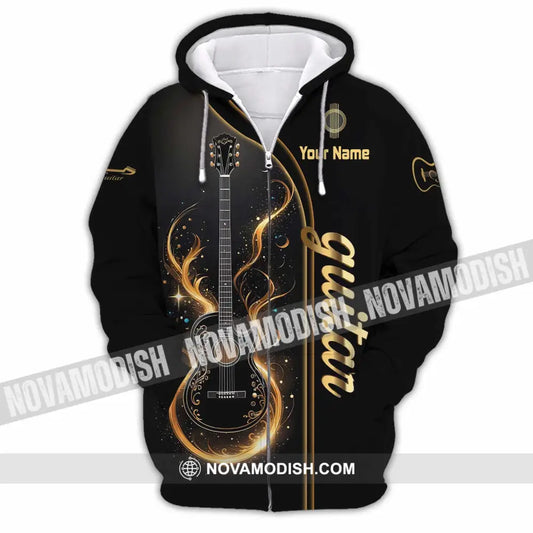 Unisex Shirt - Custom Guitar Shirt - Zipper Hoodie / S - T-shirt