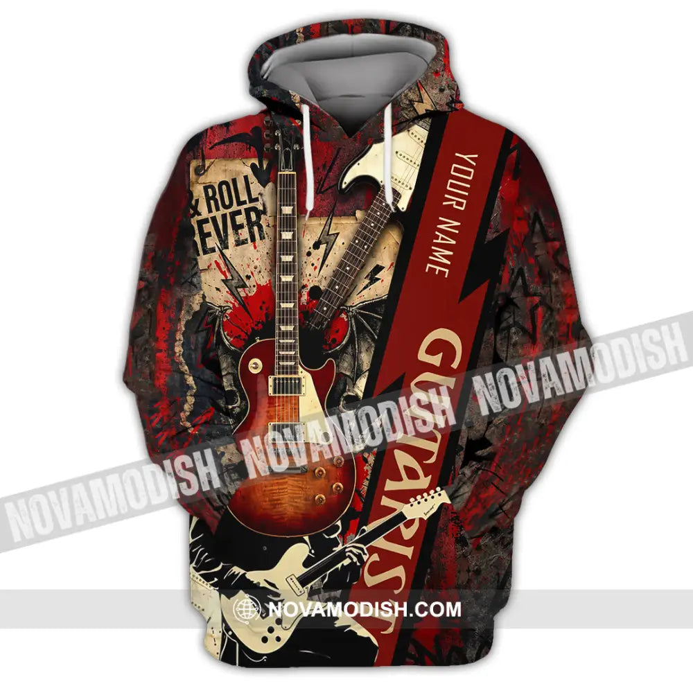 Unisex Shirt - Custom Guitarist Shirt - Hoodie / S - T-shirt