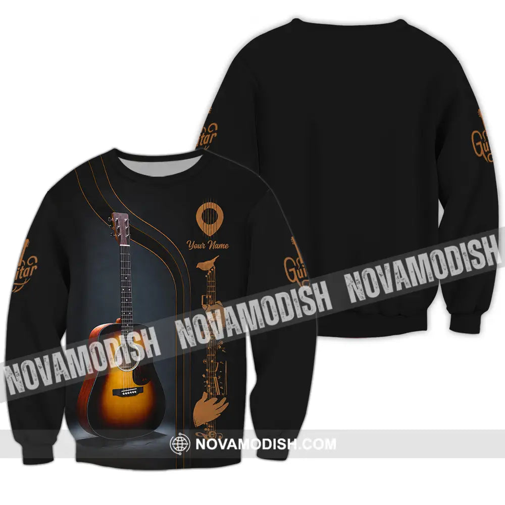 Unisex Shirt - Custom Guitarist Shirt - Long Sleeve / S - T-shirt