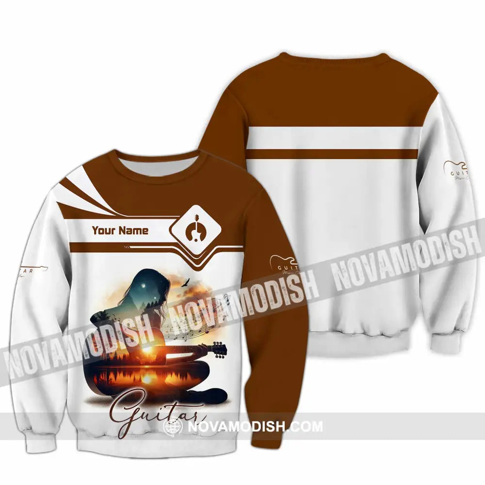 Unisex Shirt - Custom Guitarist Shirt - Long Sleeve / S - T-shirt