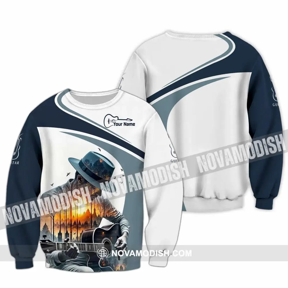 Unisex Shirt - Custom Guitarist Shirt - Long Sleeve / S - T-shirt