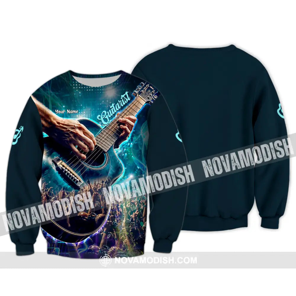 Unisex Shirt - Custom Guitarist Shirt - Long Sleeve / S - T-shirt