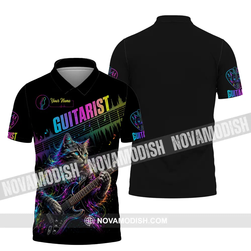 Unisex Shirt - Custom Guitarist Shirt - Polo Shirt / S - T-shirt