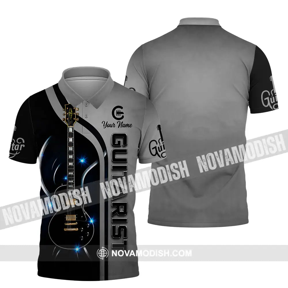 Unisex Shirt - Custom Guitarist Shirt - Polo Shirt / S - T-shirt