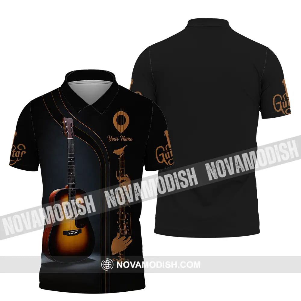 Unisex Shirt - Custom Guitarist Shirt - Polo Shirt / S - T-shirt