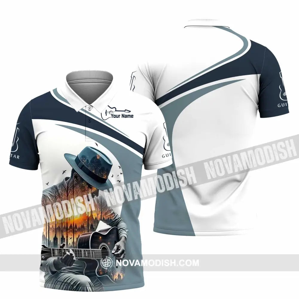 Unisex Shirt - Custom Guitarist Shirt - Polo Shirt / S - T-shirt