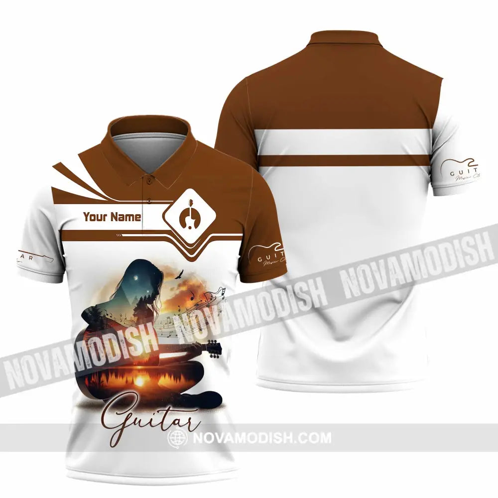 Unisex Shirt - Custom Guitarist Shirt - Polo Shirt / S - T-shirt