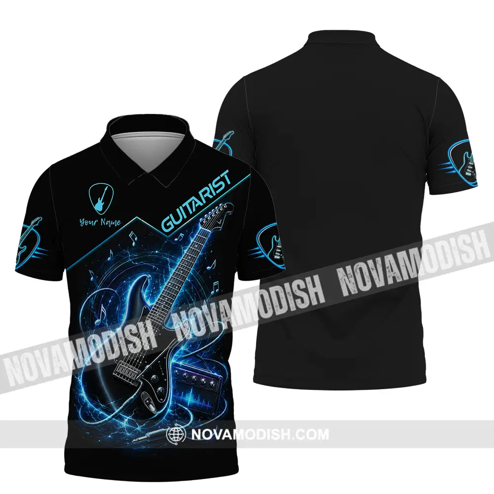 Unisex Shirt - Custom Guitarist Shirt - Polo Shirt / S - T-shirt