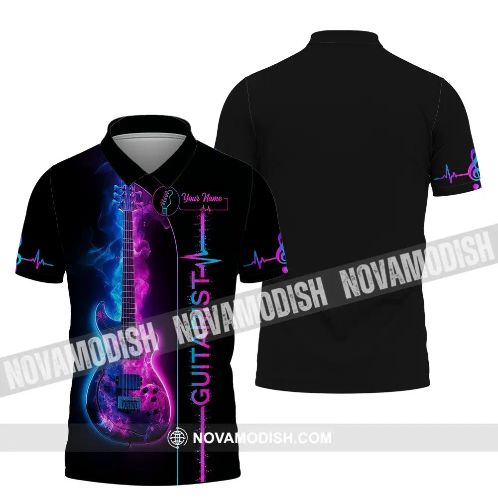 Unisex Shirt - Custom Guitarist Shirt - Polo Shirt / S - T-shirt