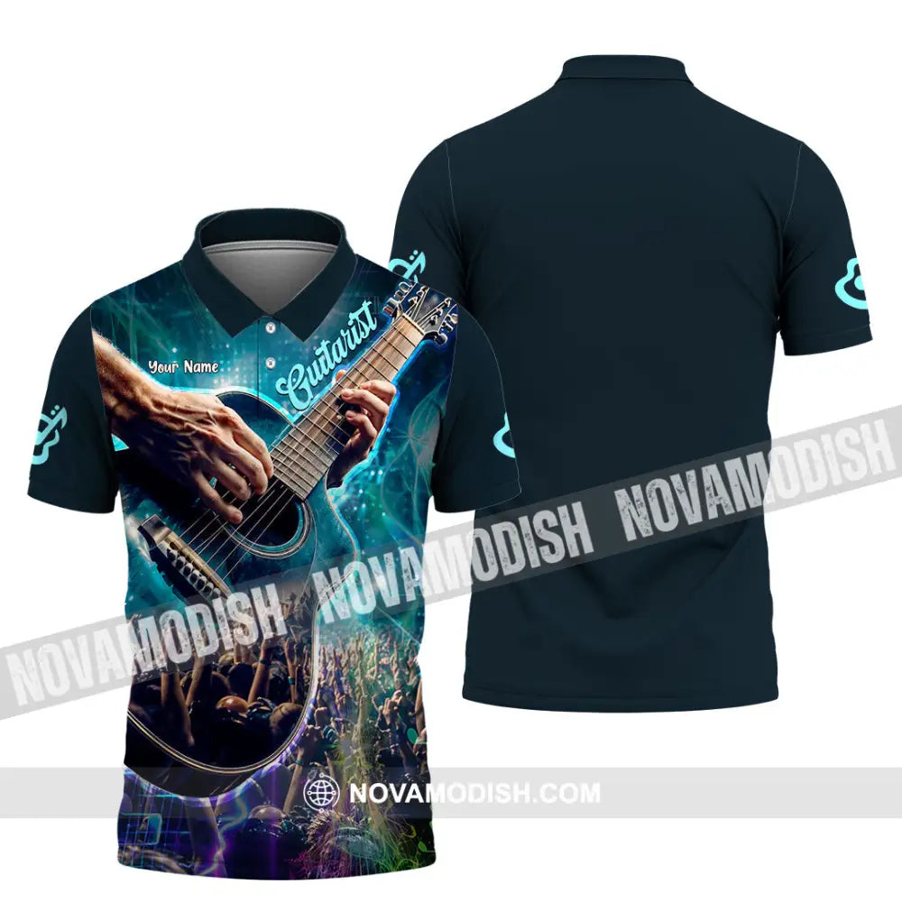 Unisex Shirt - Custom Guitarist Shirt - Polo Shirt / S - T-shirt
