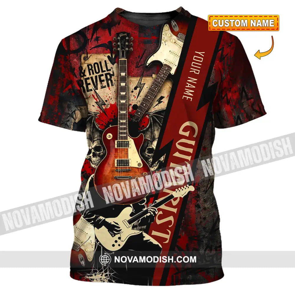Unisex Shirt - Custom Guitarist Shirt - T-shirt