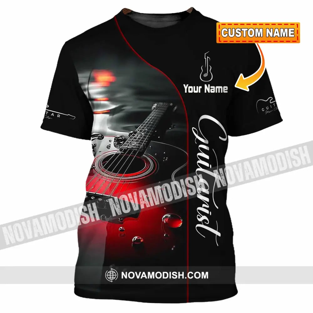 Unisex Shirt - Custom Guitarist Shirt - T-shirt