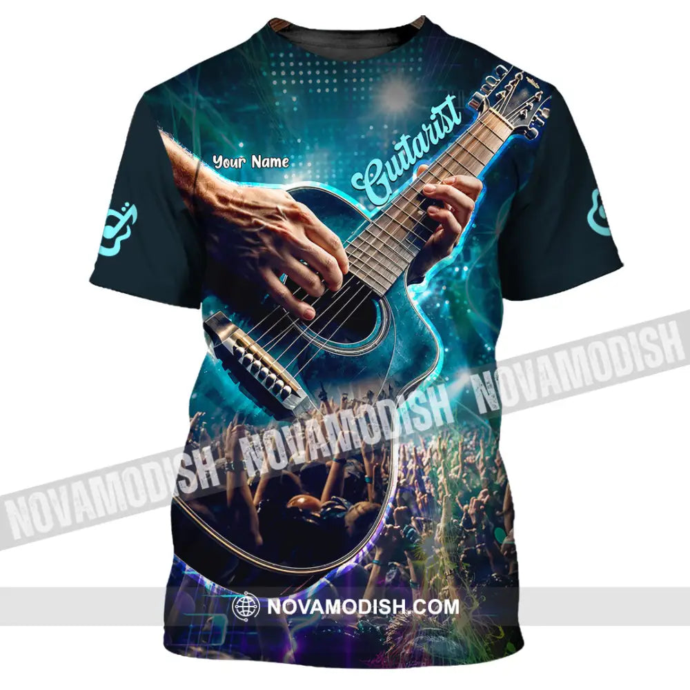 Unisex Shirt - Custom Guitarist Shirt - T-Shirt / S - T-shirt
