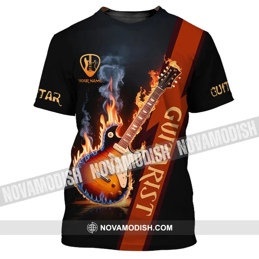 Unisex Shirt - Custom Guitarist Shirt - T-Shirt / S - T-shirt
