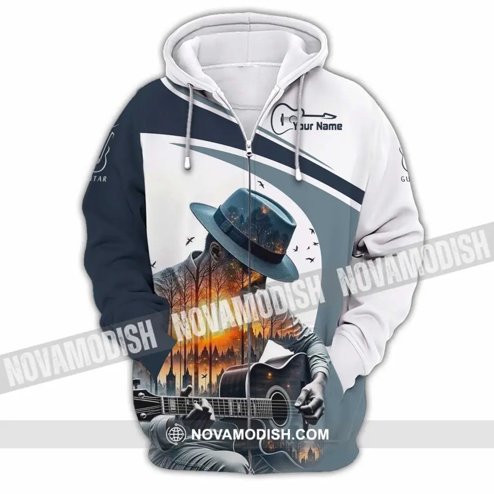 Unisex Shirt - Custom Guitarist Shirt - Zipper Hoodie / S - T-shirt