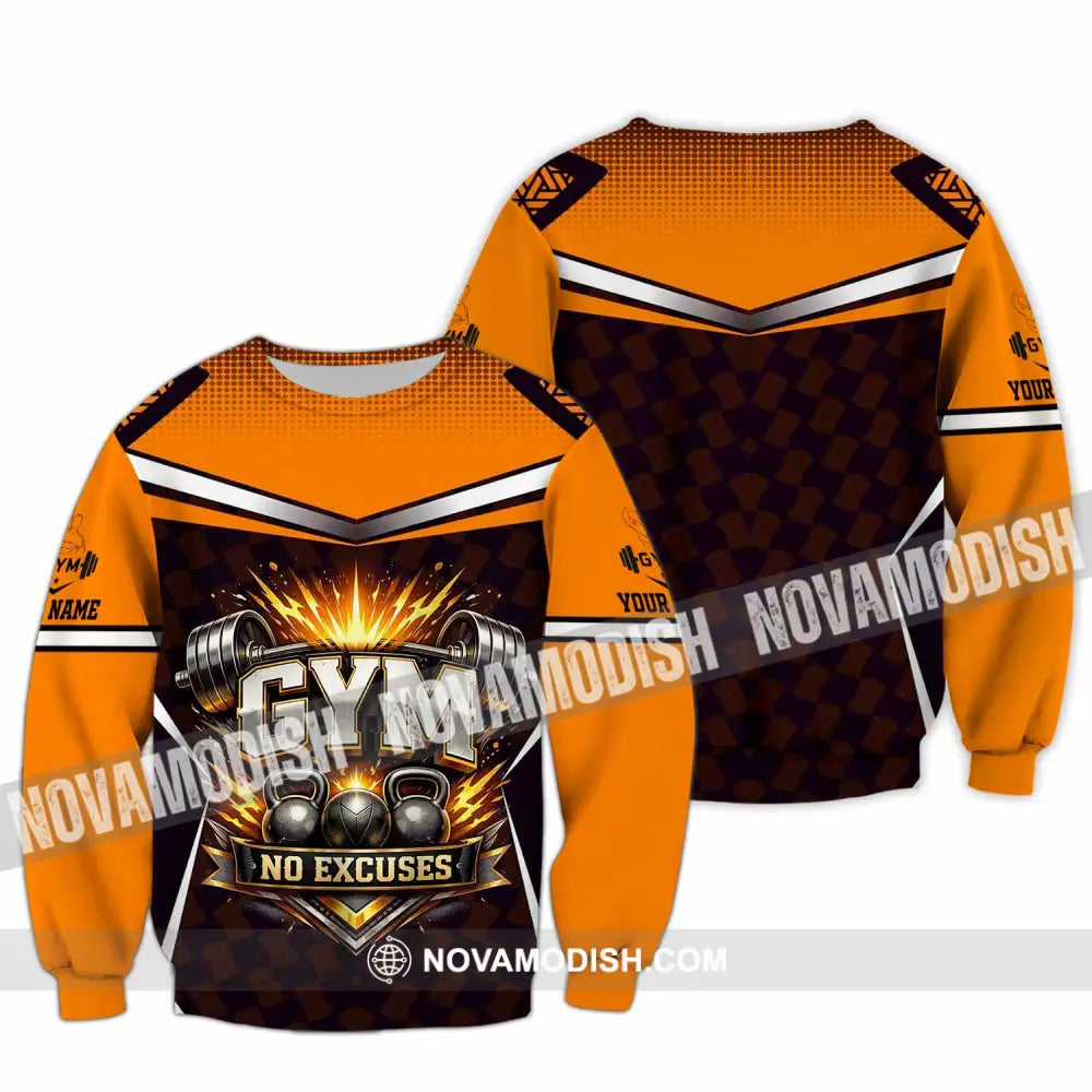 Unisex Shirt - Custom Gym Shirt - Long Sleeve / S - T-shirt