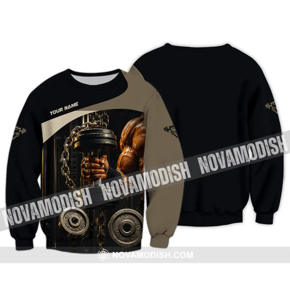 Unisex Shirt - Custom Gym Shirt - Long Sleeve / S - T-shirt