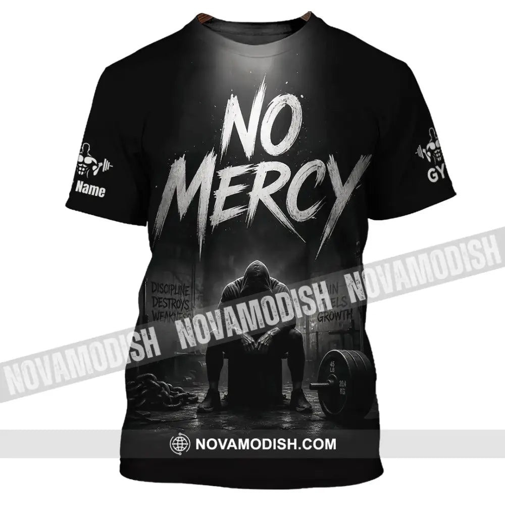 Unisex Shirt - Custom Gym No Mercy Shirt - T-Shirt / S - T-shirt