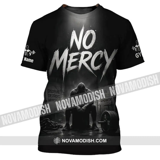 Unisex Shirt - Custom Gym No Mercy Shirt - T-Shirt / S - T-shirt