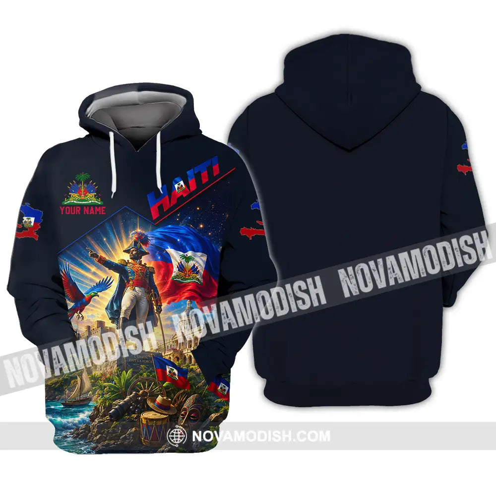 Unisex Shirt - Custom Haiti Shirt - Hoodie / S - T-shirt