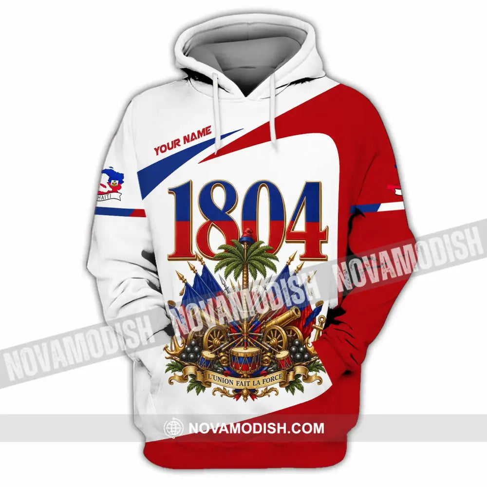 Unisex Shirt - Custom Haiti Shirt - Hoodie / S - T-shirt