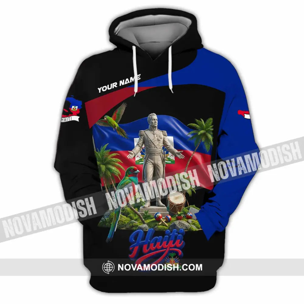 Unisex Shirt - Custom Haiti Shirt - Hoodie / S - T-shirt