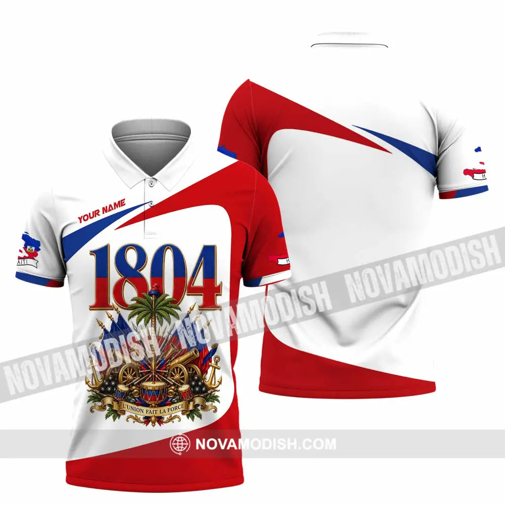 Unisex Shirt - Custom Haiti Shirt - Polo Shirt / S - T-shirt