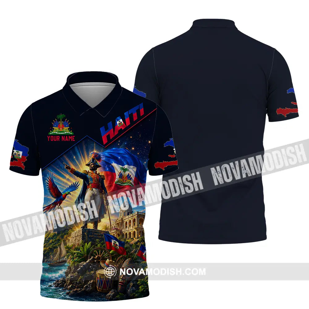 Unisex Shirt - Custom Haiti Shirt - Polo Shirt / S - T-shirt
