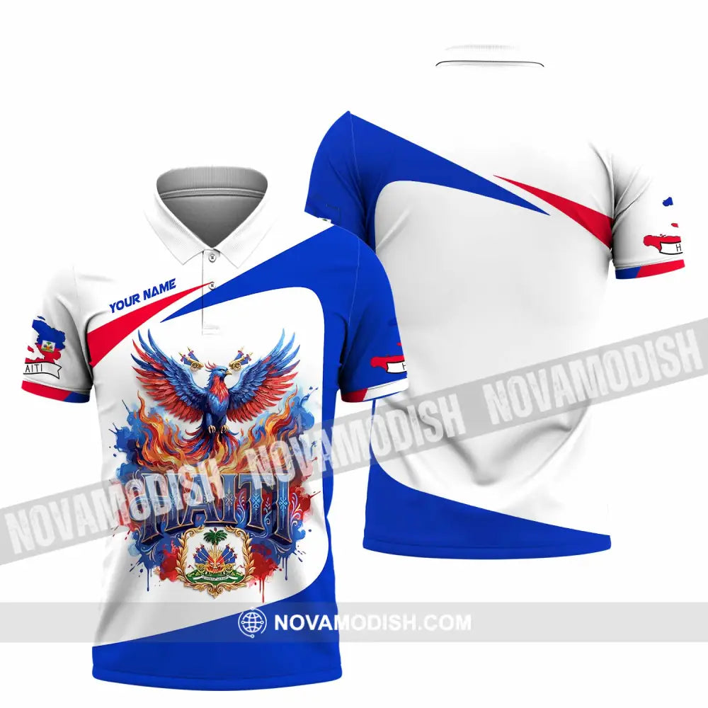 Unisex Shirt - Custom Haiti Shirt - Polo Shirt / S - T-shirt