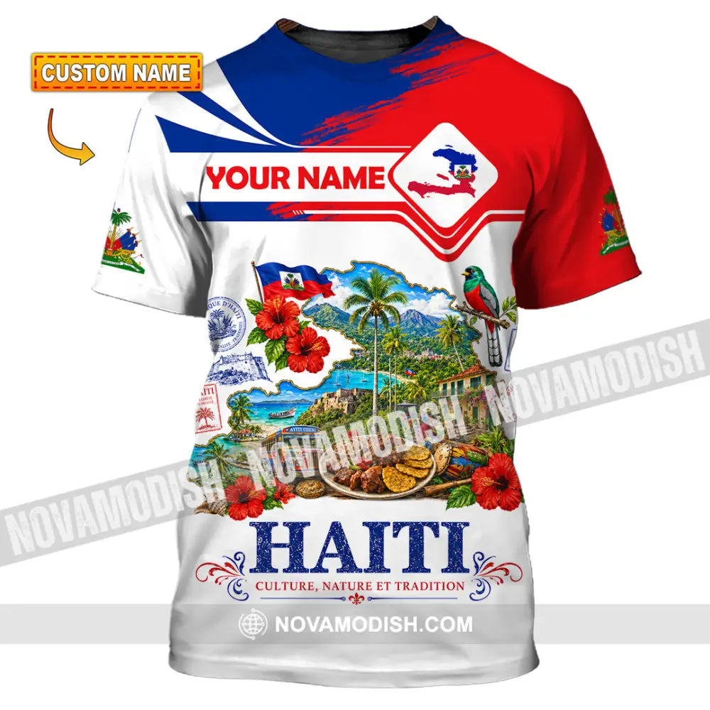 Unisex Shirt - Custom Haiti Shirt - T-shirt