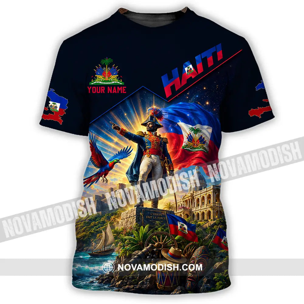 Unisex Shirt - Custom Haiti Shirt - T-Shirt / S - T-shirt