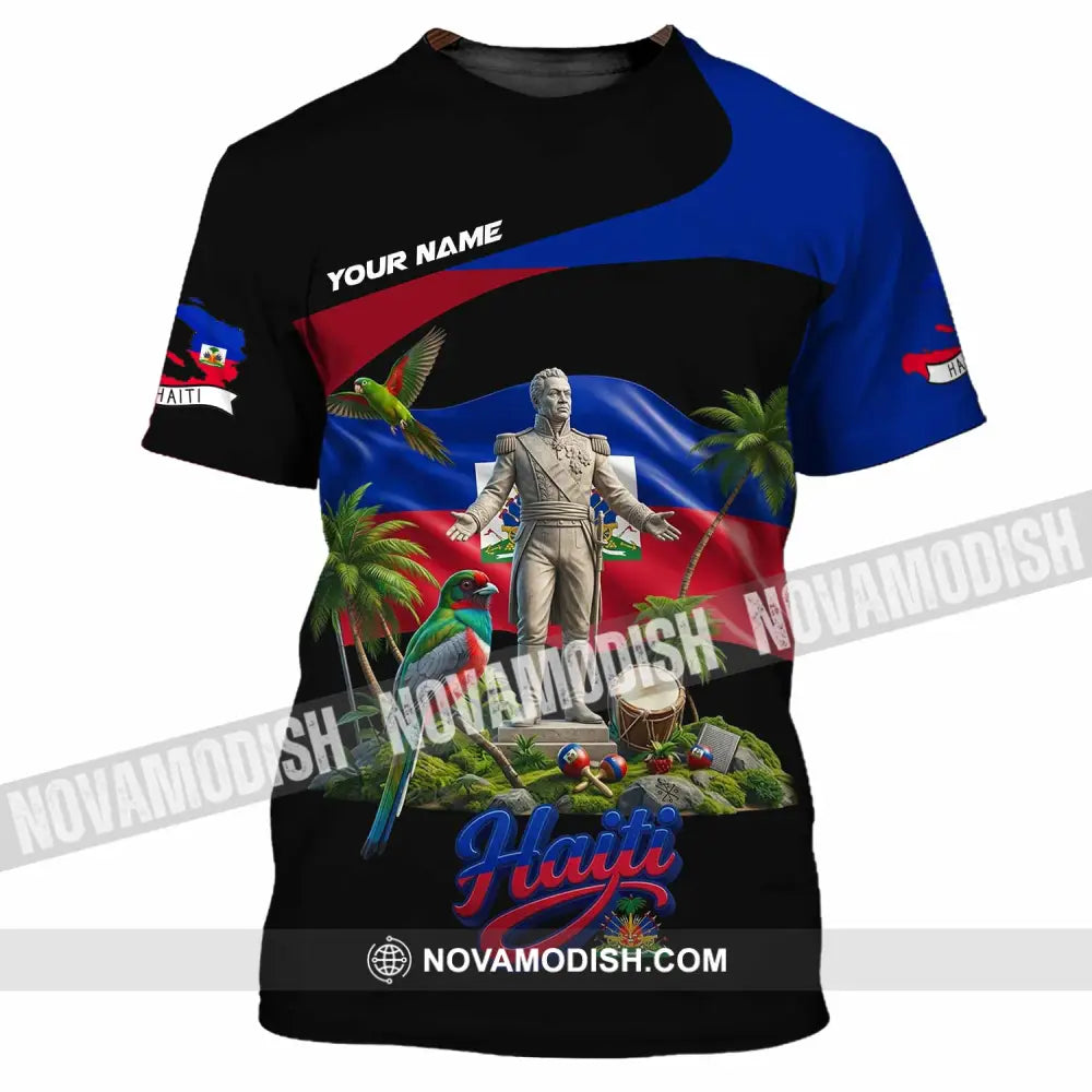 Unisex Shirt - Custom Haiti Shirt - T-Shirt / S - T-shirt