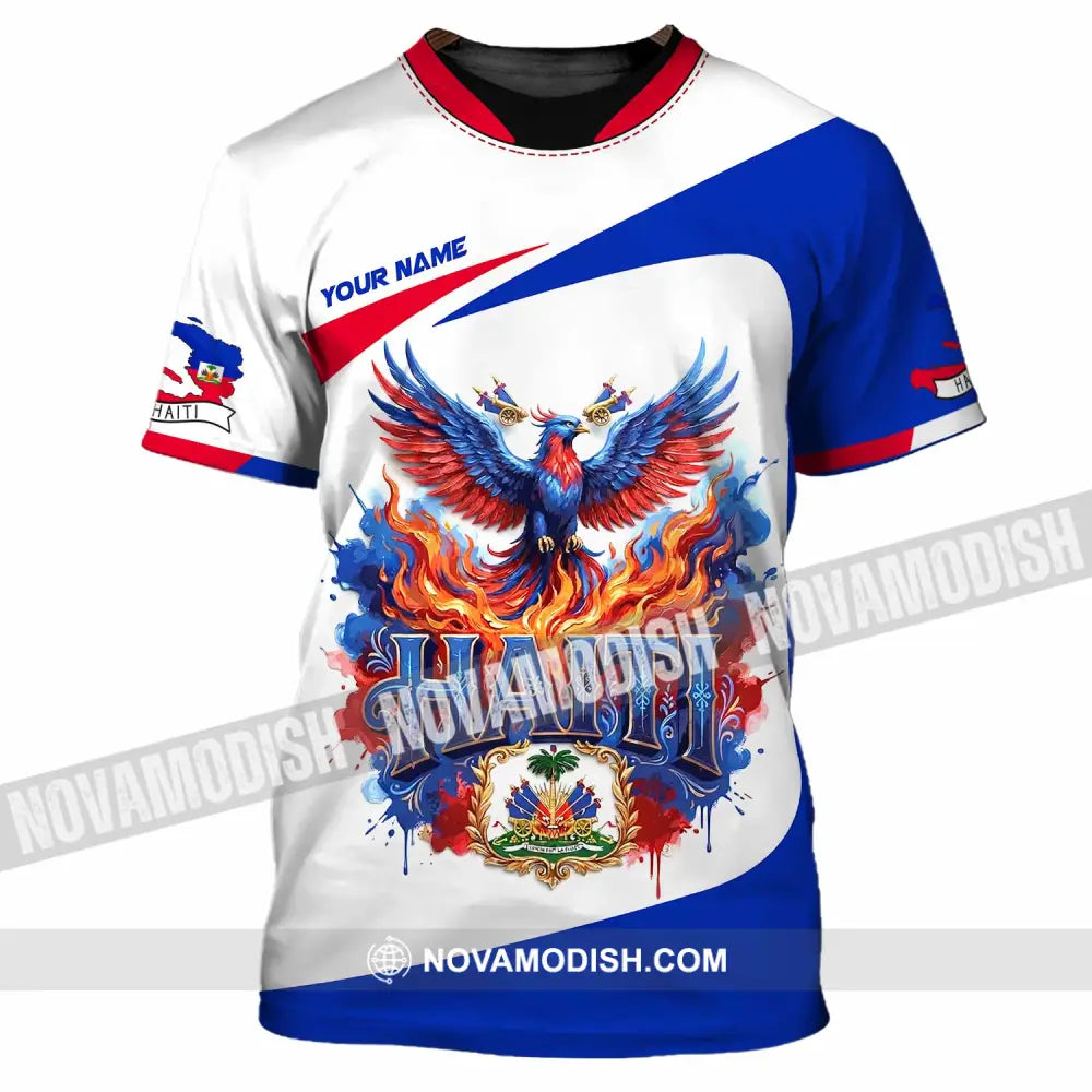 Unisex Shirt - Custom Haiti Shirt - T-Shirt / S - T-shirt