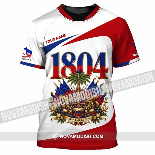 Unisex Shirt - Custom Haiti Shirt - T-Shirt / S - T-shirt
